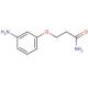 3-(3-aminophenoxy)propanamide - chemical structure image