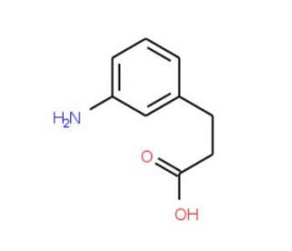 3-(3-Aminophenyl)propionic acid (CAS 1664-54-6) - chemical structure image