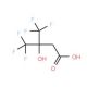 3,3-Bis(trifluoromethyl)-3-hydroxypropionic acid (CAS 1547-36-0) - chemical structure image