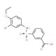 3-(3-Bromo-4-ethoxy-phenylsulfamoyl)-benzoic acid - chemical structure image
