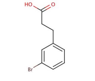 3-(3-Bromophenyl)propionic acid (CAS 42287-90-1) - chemical structure image