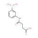3-(3-Carboxypropionylamino)phenylboronic acid 的分子结构, CAS编号: 31754-00-4 3-(3-Carboxypropionylamino)phenylboronic acid (CAS 31754-00-4) - chemical structure image