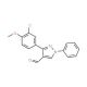 3-(3-chloro-4-methoxyphenyl)-1-phenyl-1H-pyrazole-4-carbaldehyde - chemical structure image