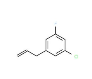 3-(3-Chloro-5-fluorophenyl)-1-propene (CAS 842124-18-9) - chemical structure image
