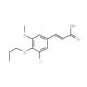 3-(3-chloro-5-methoxy-4-propoxyphenyl)acrylic acid - chemical structure image