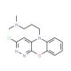 [3-(3-Chloro-9-oxa-1,2,10-triaza-anthracen-10-yl)-propyl]-dimethyl-amine - chemical structure image