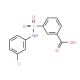 3-(3-Chloro-phenylsulfamoyl)-benzoic acid - chemical structure image
