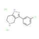 3-(3-Chlorophenyl)-4,5,6,7-tetrahydro-2H-pyrazolo[4,3-c]pyridine dihydrochloride (CAS 913835-67-3) - chemical structure image