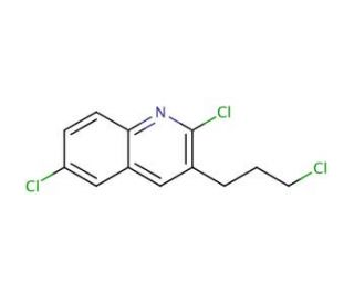 3-(3-Chloropropyl)-2,6-dichloroquinoline (CAS 948294-62-0) - chemical structure image