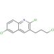 3-(3-Chloropropyl)-2,6-dichloroquinoline (CAS 948294-62-0) - chemical structure image