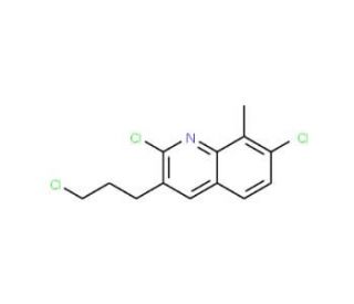 3-(3-chloropropyl)-2,7-dichloro-8-methylquinoline (CAS 948292-07-7) - chemical structure image