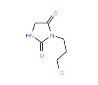 3-(3-chloropropyl)imidazolidine-2,4-dione - chemical structure image