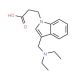 3-(3-Diethylaminomethyl-indol-1-yl)-propionic acid - chemical structure image