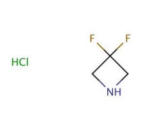 3,3-Difluoroazetidine hydrochloride (CAS 288315-03-7) - chemical structure image