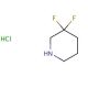 3,3-Difluoropiperidine hydrochloride (CAS 496807-97-7) - chemical structure image