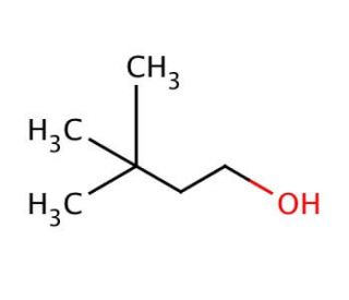 3,3-Dimethyl-1-butanol (CAS 624-95-3) - chemical structure image