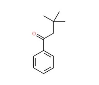 3,3-dimethyl-1-phenylbutan-1-one - chemical structure image