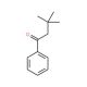 3,3-dimethyl-1-phenylbutan-1-one - chemical structure image