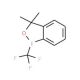 3,3-Dimethyl-1-(trifluoromethyl)-1,2-benziodoxole (CAS 887144-97-0) - chemical structure image