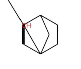 3,3-Dimethyl-2-methylene-bicyclo[2.2.1]-heptane-1-carboxylic acid (CAS 10309-20-3) - chemical structure image
