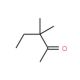 3,3-Dimethyl-2-pentanone (CAS 20669-04-9) - chemical structure image