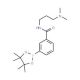 3-(3-(Dimethylamino)propylcarbamoyl)phenylboronic acid, pinacol ester (CAS 936250-16-7) - chemical structure image