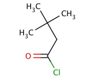 3,3-Dimethylbutyryl chloride (CAS 7065-46-5) - chemical structure image