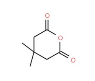 3,3-Dimethylglutaric anhydride (CAS 4160-82-1) - chemical structure image