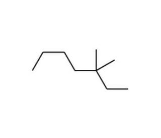 3,3-Dimethylheptane (CAS 4032-86-4) - chemical structure image