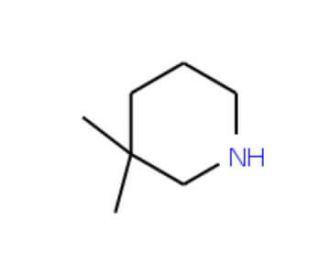 3,3-Dimethylpiperidine (CAS 1193-12-0) - chemical structure image