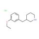 3-(3-Ethoxy-benzyl)-piperidine hydrochloride (CAS 1171079-15-4) - chemical structure image