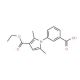 3-[3-(Ethoxycarbonyl)-2,5-dimethyl-1H-pyrrol-1-yl]benzoic acid - chemical structure image