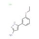 3-(3-ethoxyphenyl)-1H-pyrazol-5-amine hydrochloride - chemical structure image