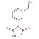 3-(3-ethylphenyl)-2-mercapto-3,5-dihydro-4H-imidazol-4-one - chemical structure image