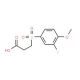 3-(3-Fluoro-4-methoxy-benzenesulfonyl)-propionic acid - chemical structure image