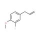3-(3-Fluoro-4-methoxyphenyl)-1-propene (CAS 222422-50-6) - chemical structure image