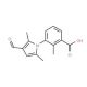 3-(3-Formyl-2,5-dimethyl-pyrrol-1-yl)-2-methyl-benzoic acid - chemical structure image