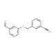 3-(3-formylphenoxymethyl)benzonitrile - chemical structure image