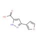 3-(3-furyl)-1H-pyrazole-5-carboxylic acid - chemical structure image