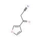3-(3-Furyl)-3-oxopropanenitrile 的分子结构, CAS编号: 96220-13-2 3-(3-Furyl)-3-oxopropanenitrile (CAS 96220-13-2) - chemical structure image