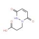 3-(3-Hydroxy-6-oxo-6H-pyridazin-1-yl)-propionic acid - chemical structure image