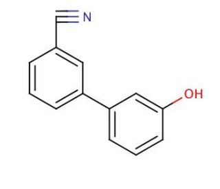 3-(3-Hydroxyphenyl)benzonitrile (CAS 154848-43-8) - chemical structure image