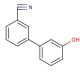3-(3-Hydroxyphenyl)benzonitrile (CAS 154848-43-8) - chemical structure image
