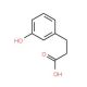 3-(3-Hydroxyphenyl)propionic acid (CAS 621-54-5) - chemical structure image