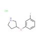 3-(3-Iodophenoxy)pyrrolidine hydrochloride - chemical structure image