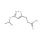 3-(3-Isopropoxy-isoxazol-5-yl)-propionic acid - chemical structure image