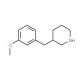 3-(3-Methoxy-benzyl)-piperidine (CAS 766487-11-0) - chemical structure image
