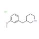 3-(3-Methoxy-benzyl)-piperidine hydrochloride (CAS 179480-58-1) - chemical structure image