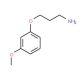 3-(3-Methoxy-phenoxy)-propylamine (CAS 6451-26-9) - chemical structure image