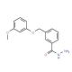 3-(3-Methoxy-phenoxymethyl)-benzoic acid hydrazide - chemical structure image